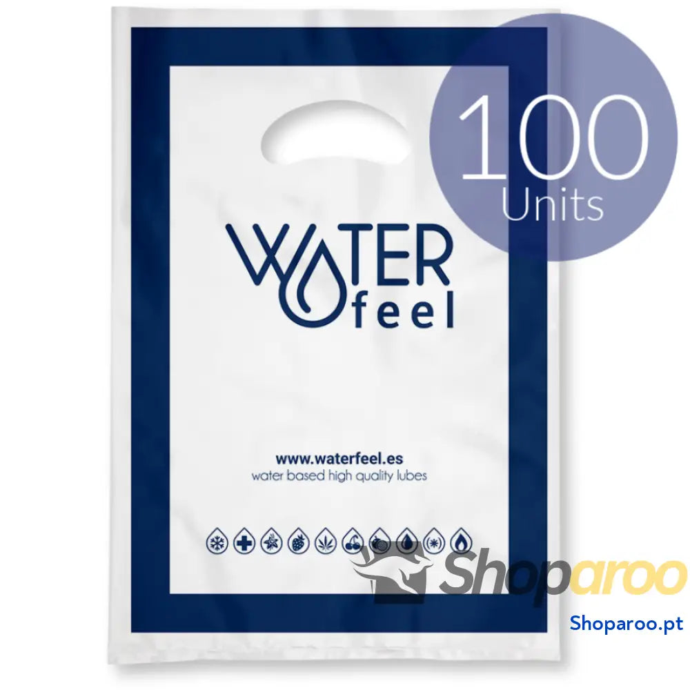 WATERFEEL 100 PEQUENOS SACOS PLÁSTICOS 25 X 35 CM