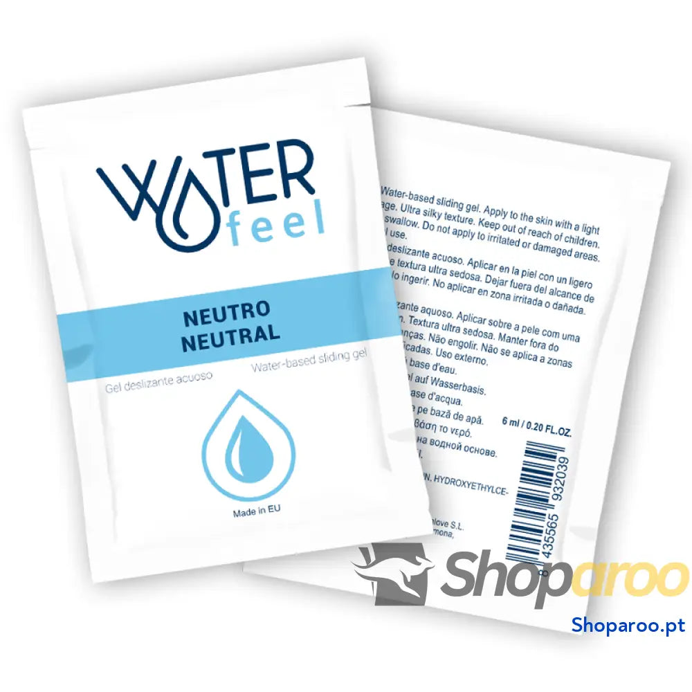 WATERFEEL - GEL DESLIZANTE NEUTRO BASE DE GUA 6 ML