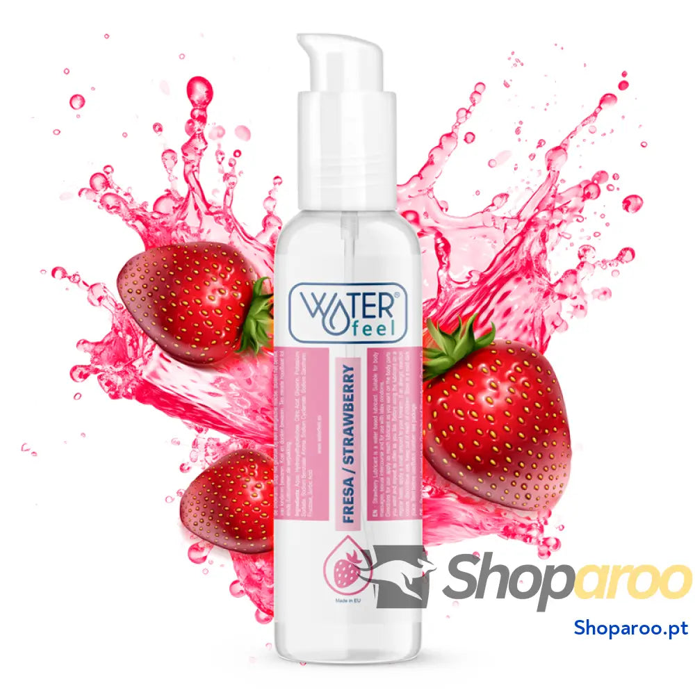 WATERFEEL - LUBRIFICANTE À BASE DE ÁGUA DE MORANGO 175 ML