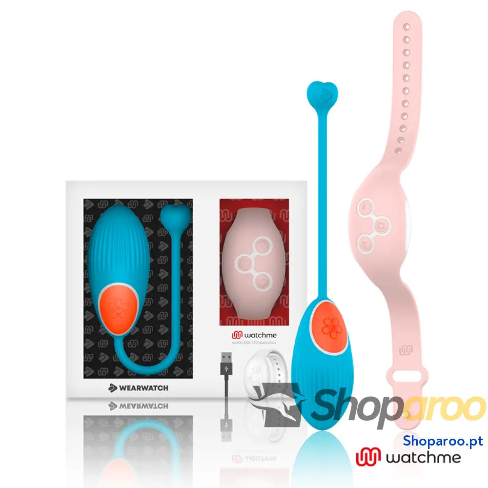 WEARWATCH - TECNOLOGIA WATCHME CONTROLE REMOTO OVO AZUL / ROSA
