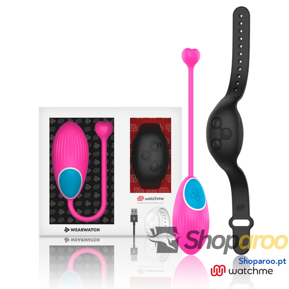 WEARWATCH - TECNOLOGIA WATCHME CONTROLE REMOTO OVO FÚCSIA / JATO