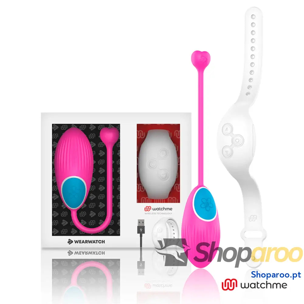 WEARWATCH - TECNOLOGIA WATCHME CONTROLE REMOTO OVO FÚCSIA / NIVEO