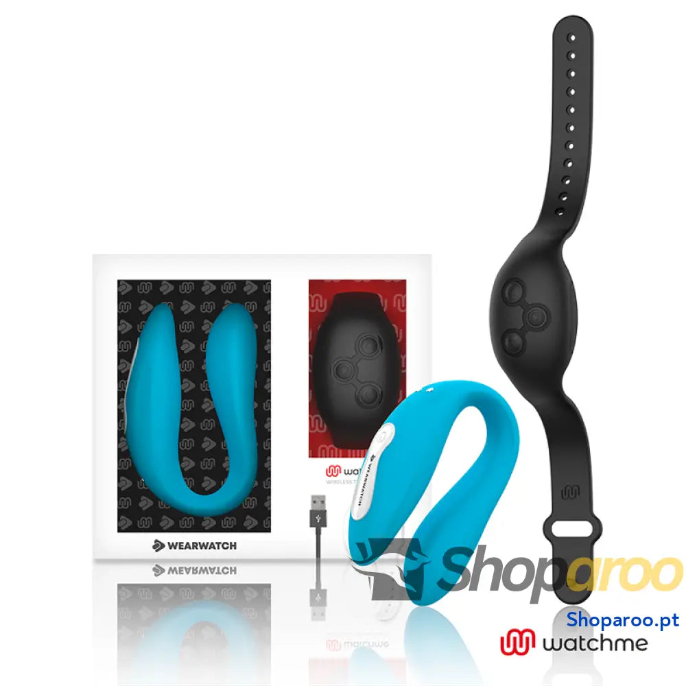 WEARWATCH - VIBRADOR DE TECNOLOGIA DUAL WATCHME INDIGO / JET