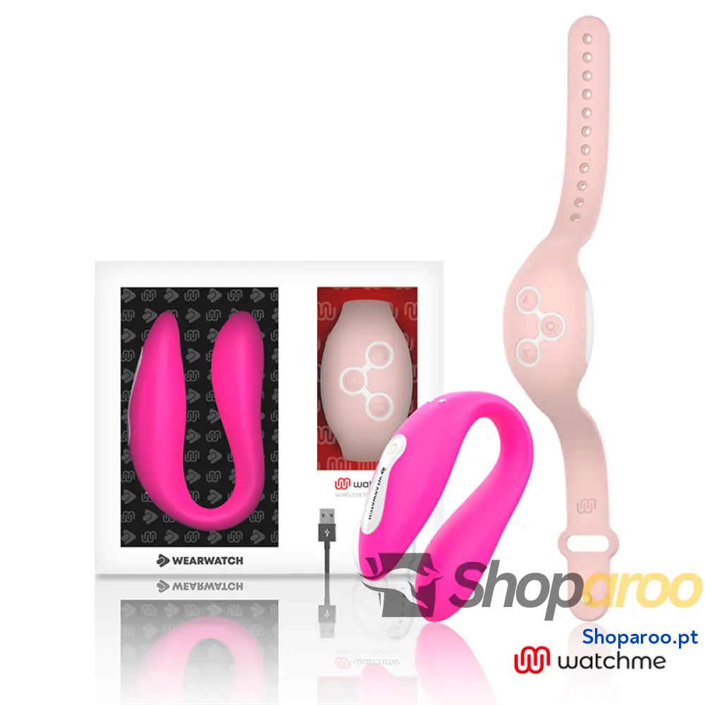 WEARWATCH - VIBRADOR WATCHME DUAL TECHNOLOGY FÚCSIA / ROSA