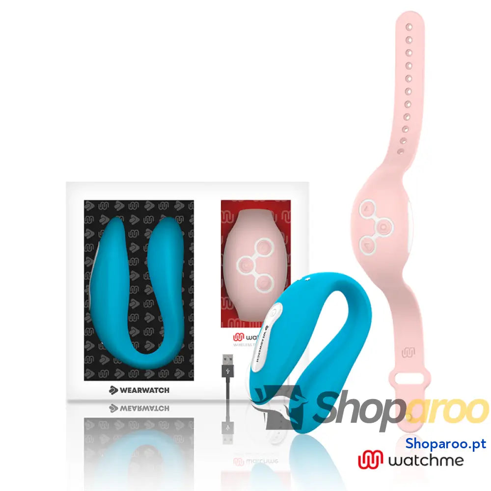 WEARWATCH - VIBRADOR WATCHME DUAL TECHNOLOGY INDIGO / ROSA