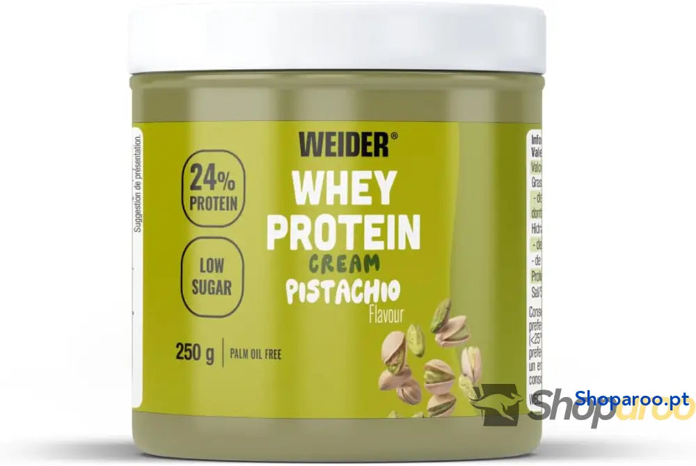 Weider Whey Protein Cream pistácio com aminoácidos essenciais 250g