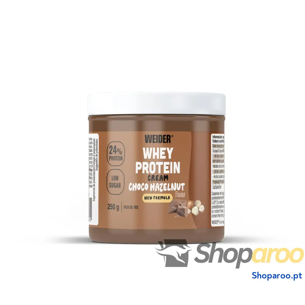 Weider Whey Protein Cream pistácio com aminoácidos essenciais 250g