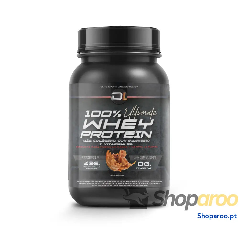 Whey Protein Proteína em pó com colagénio magnésio e aminoácidos aumenta a massa muscular apoia o desenvolvimento
