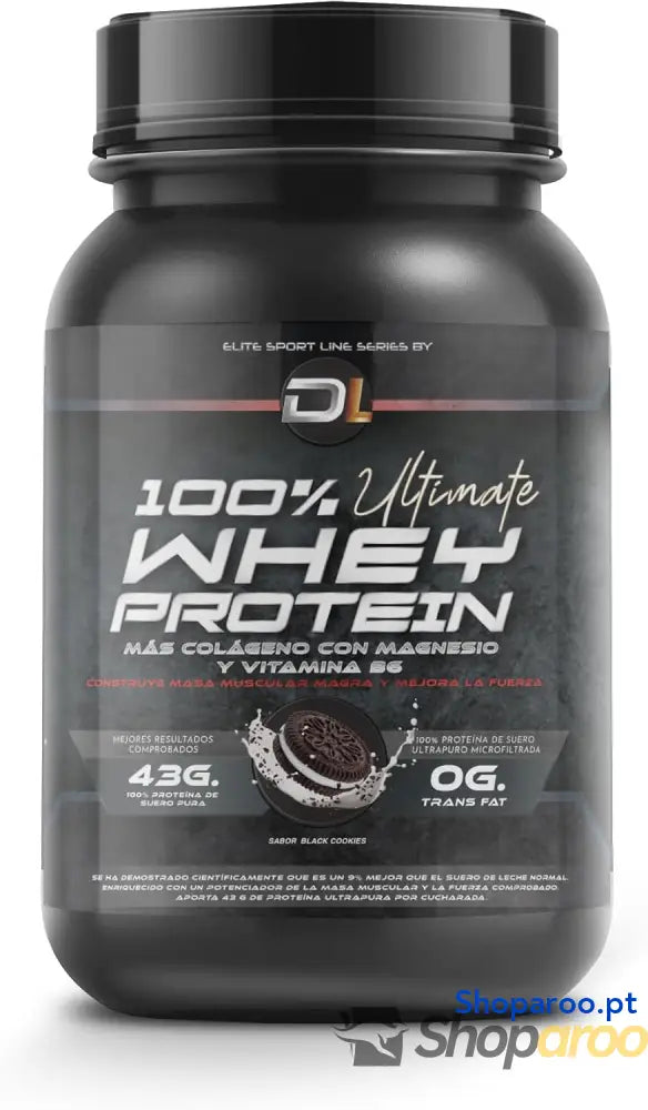 Whey Protein Proteína em pó com colagénio magnésio e aminoácidos aumenta a massa muscular apoia o desenvolvimento