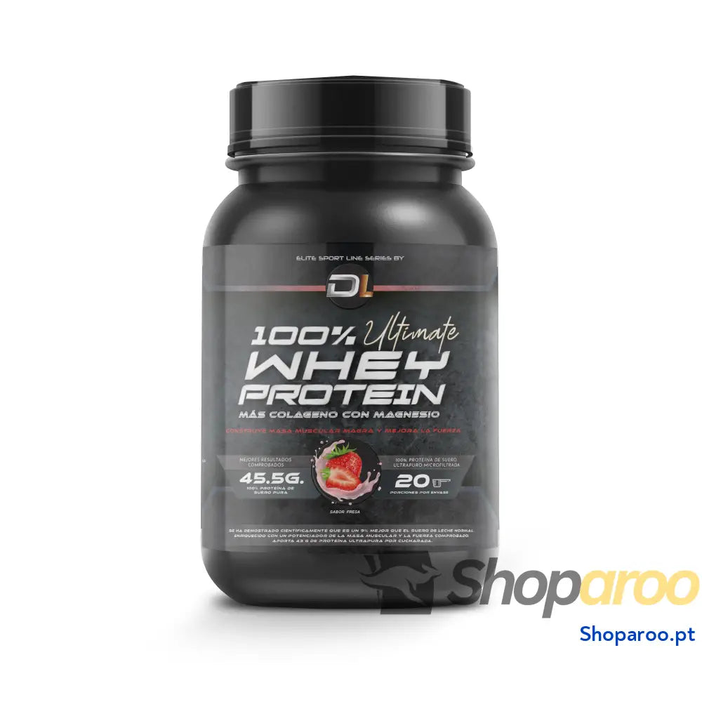 Whey Protein Proteína em pó com colagénio magnésio e aminoácidos aumenta a massa muscular apoia o desenvolvimento