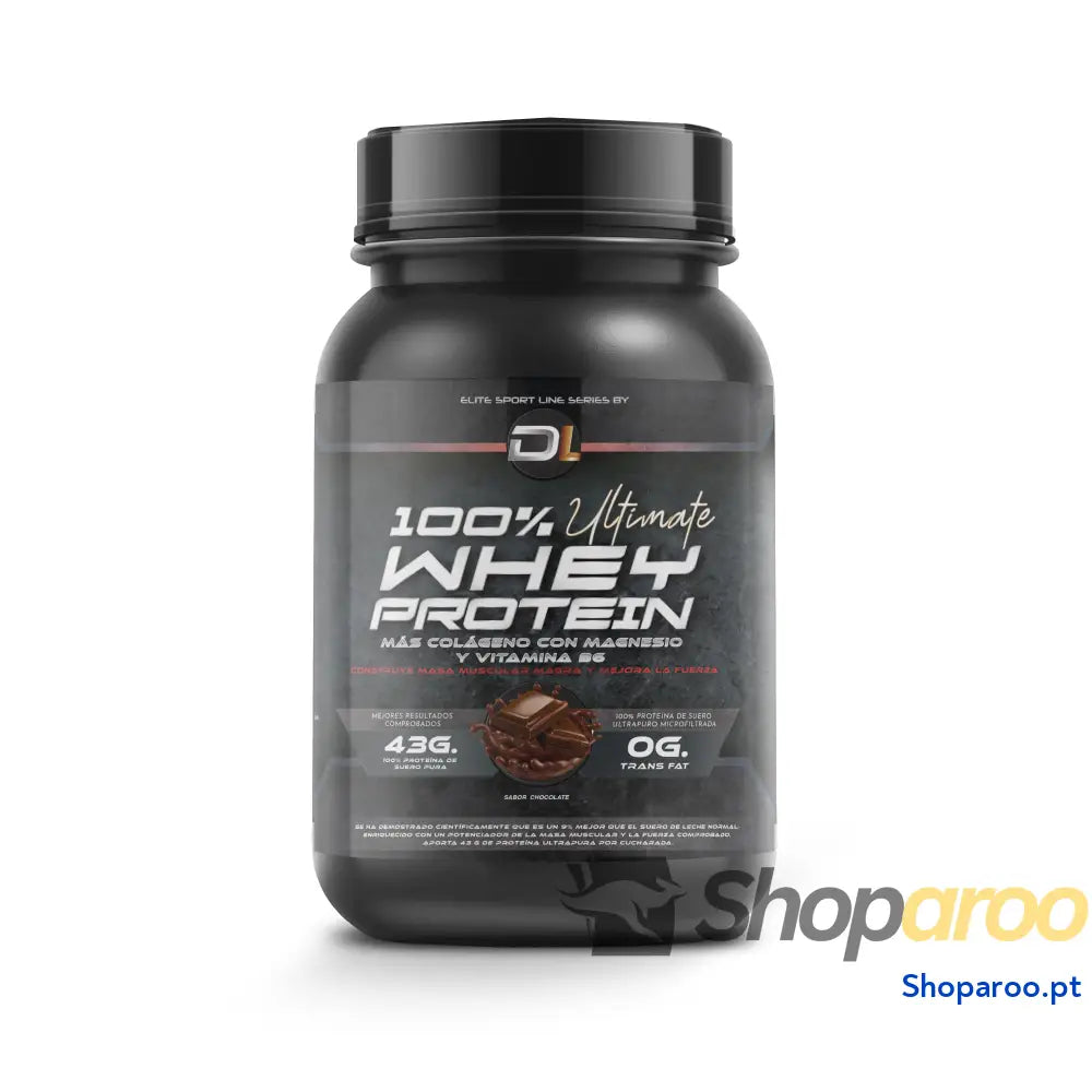 Whey Protein Proteína em pó com colagénio magnésio e aminoácidos aumenta a massa muscular apoia o desenvolvimento
