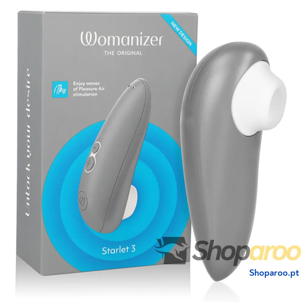 WOMANIZER - STARLET 3 CLITORAL STIMULATOR GREY