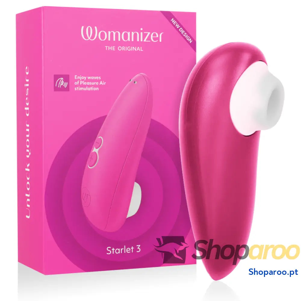 WOMANIZER - STARLET 3 ESTIMULADOR CLITORIAL ROSA