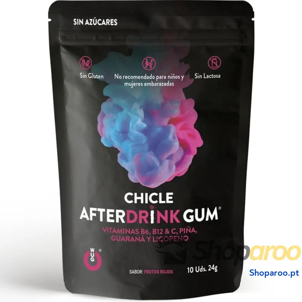 WUG GUM AFTER DRINK HANGOVER 10 UNITS