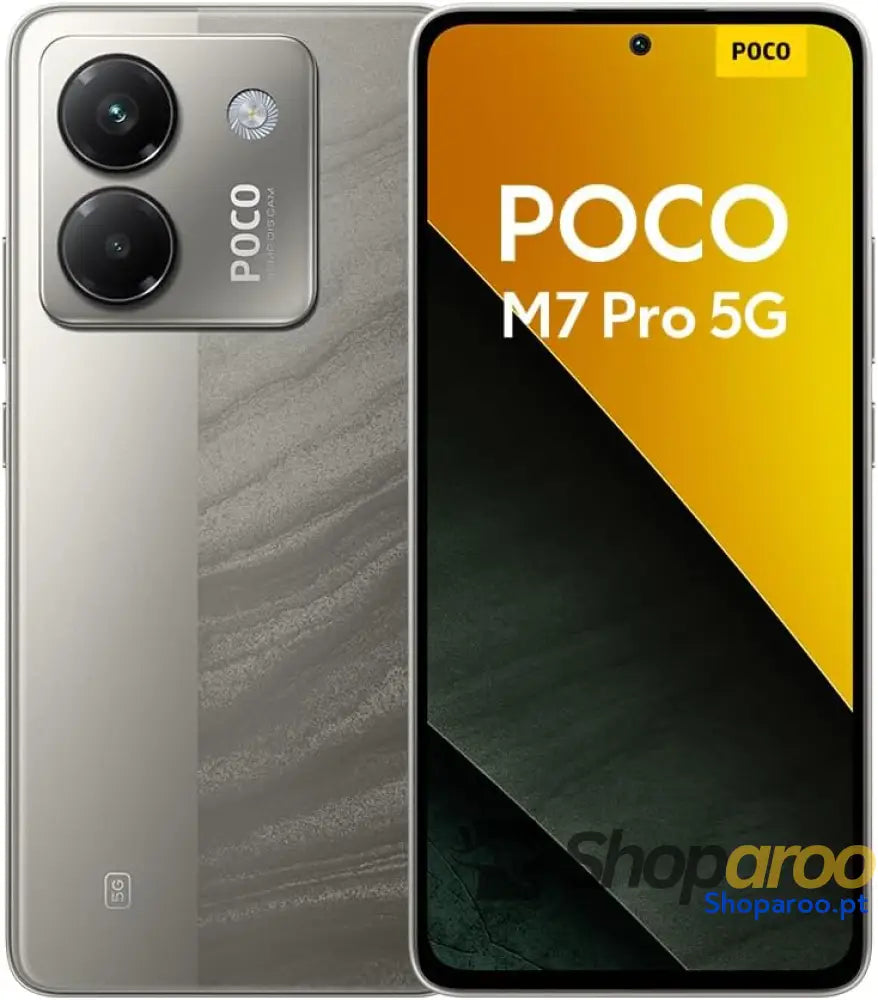 Xiaomi POCO M7 Pro 5G Smartphone de 12 + 256 GB câmara 50 MP Sony com OIS ecrã AMOLED 6,67’’ 120 Hz carregamento turbo