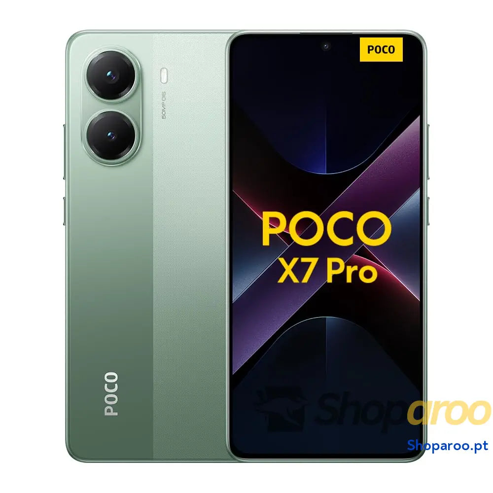 Xiaomi POCO X7 Smartphone de 12 + 512 GB ecrã CrystalRes 1.5K AMOLED curvo MediaTek Dimensity 7300 Ultra câmara 50 MP