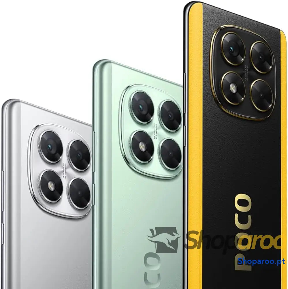 Xiaomi POCO X7 Smartphone de 12 + 512 GB ecrã CrystalRes 1.5K AMOLED curvo MediaTek Dimensity 7300 Ultra câmara 50 MP