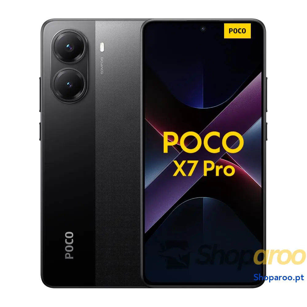 Xiaomi POCO X7 Smartphone de 12 + 512 GB ecrã CrystalRes 1.5K AMOLED curvo MediaTek Dimensity 7300 Ultra câmara 50 MP
