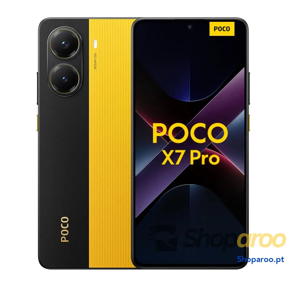 Xiaomi POCO X7 Smartphone de 12 + 512 GB ecrã CrystalRes 1.5K AMOLED curvo MediaTek Dimensity 7300 Ultra câmara 50 MP