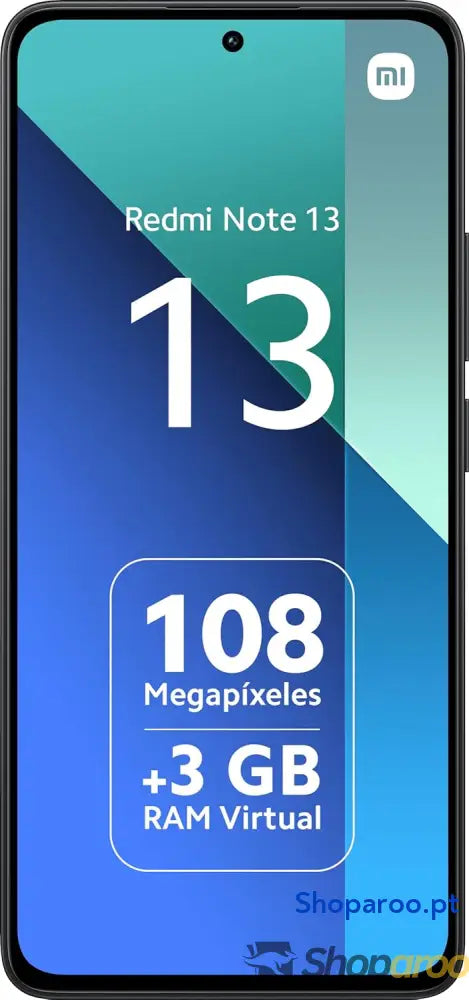 Xiaomi Redmi Note 13 4G Smartphone de 8 + 128 GB ecrã 6,67’’ AMOLED FHD+ 120 Hz Snapdragon 685 câmara tripla até 108 MP