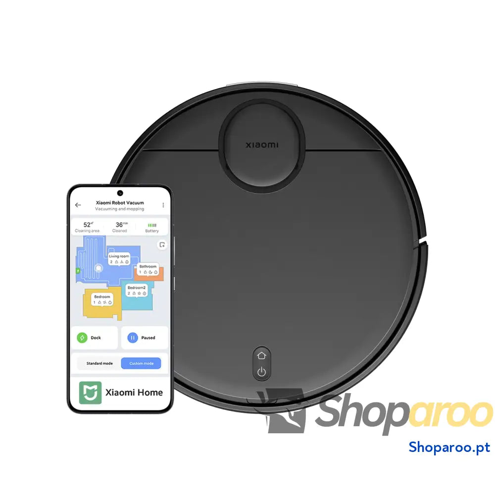 Xiaomi Robot Vacuum S20 aspirador e limpa chão com sistema inteligente de navegação a laser (LDS) sucção 5000 Pa