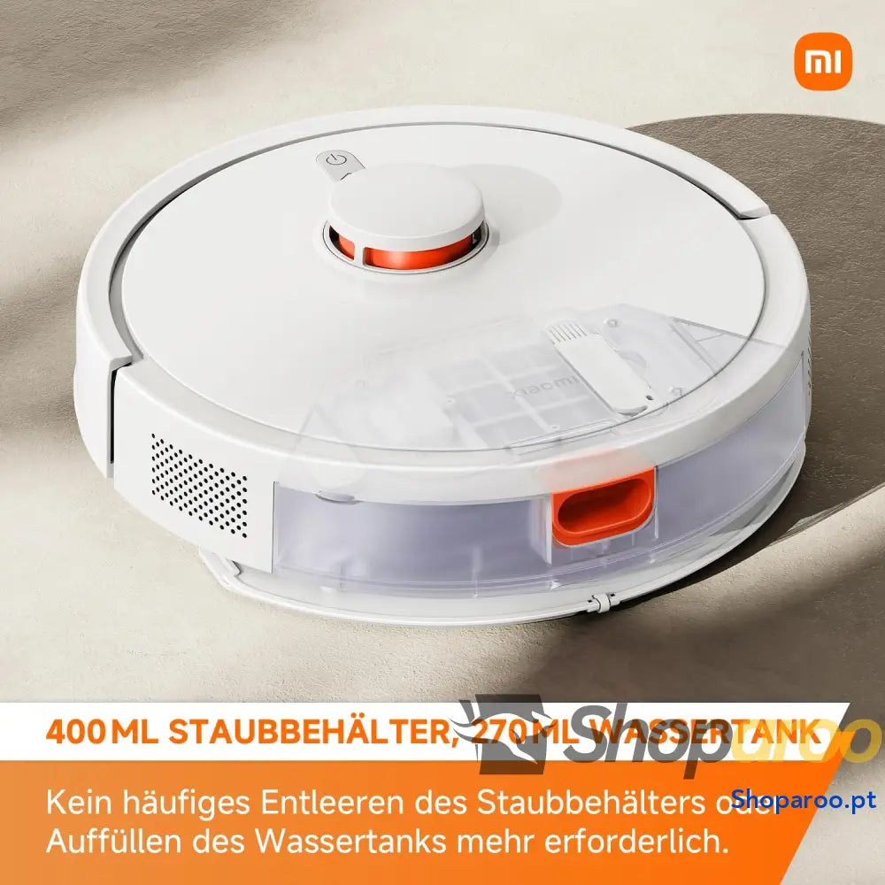 Xiaomi Robot Vacuum S20 aspirador e limpa chão com sistema inteligente de navegação a laser (LDS) sucção 5000 Pa