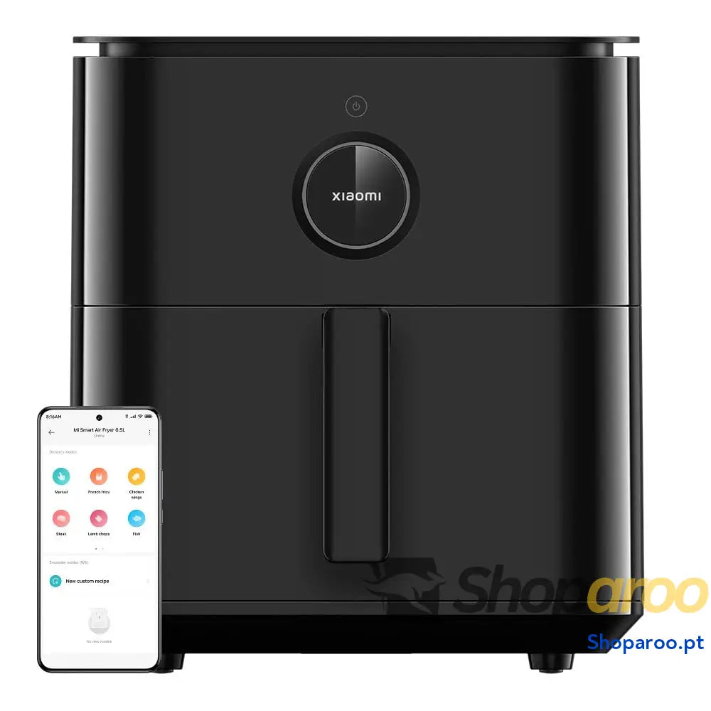 Xiaomi Fritadeita Air Fryer 6,5L cozedura uniforme 360° ecrã OLED branco