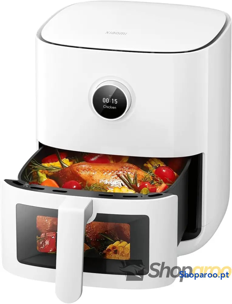 Xiaomi Fritadeita Air Fryer 6,5L cozedura uniforme 360° ecrã OLED branco
