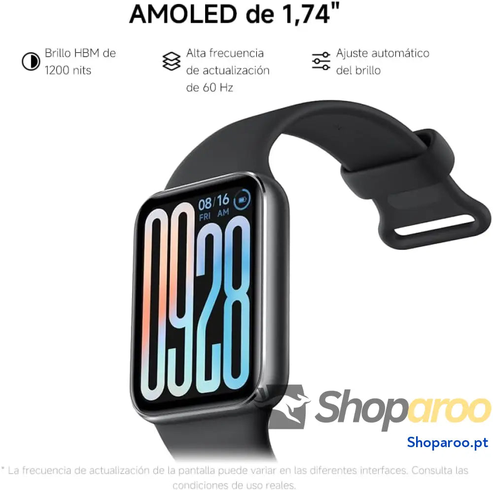 XIAOMI Smart Band 9 Pro Pulseira de atividade até 21 dias ecrã AMOLED 1,74’’ monitorização do sono modos desportivos