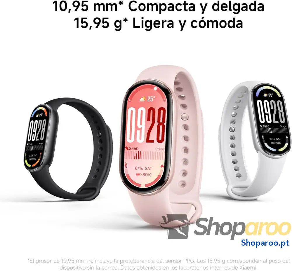 Xiaomi Smartband 10 Ecrã AMOLED
