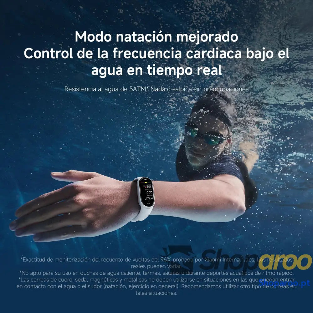 Xiaomi Smartband 10 Ecrã AMOLED