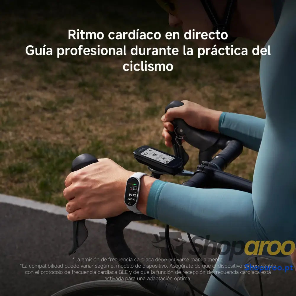 Xiaomi Smartband 10 Ecrã AMOLED