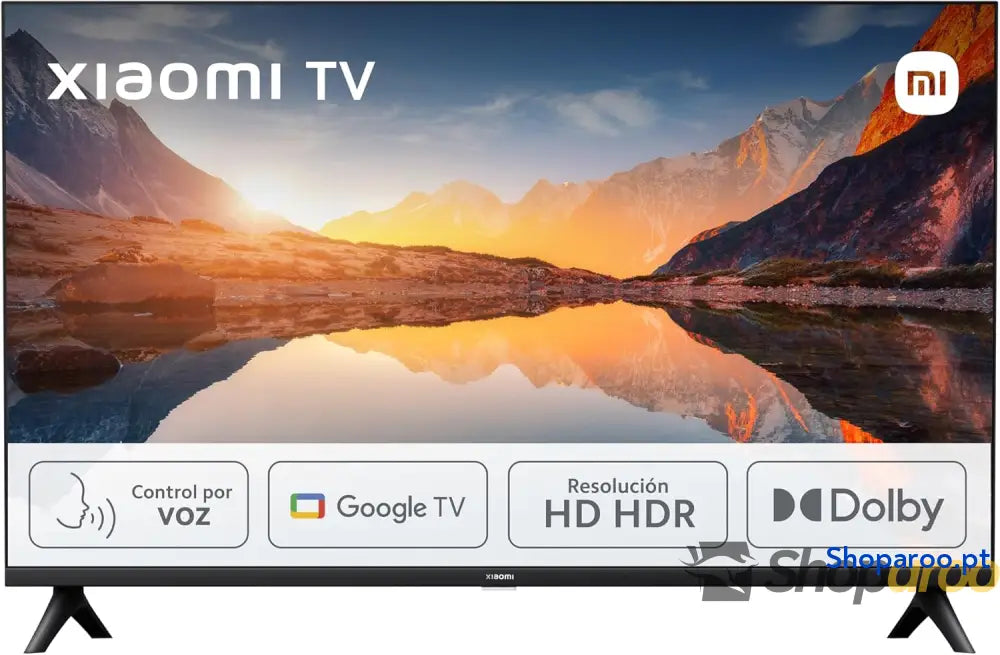 Xiaomi TV A 2025 32’’ Smart HD HDR Google controlo de voz Dolby preto
