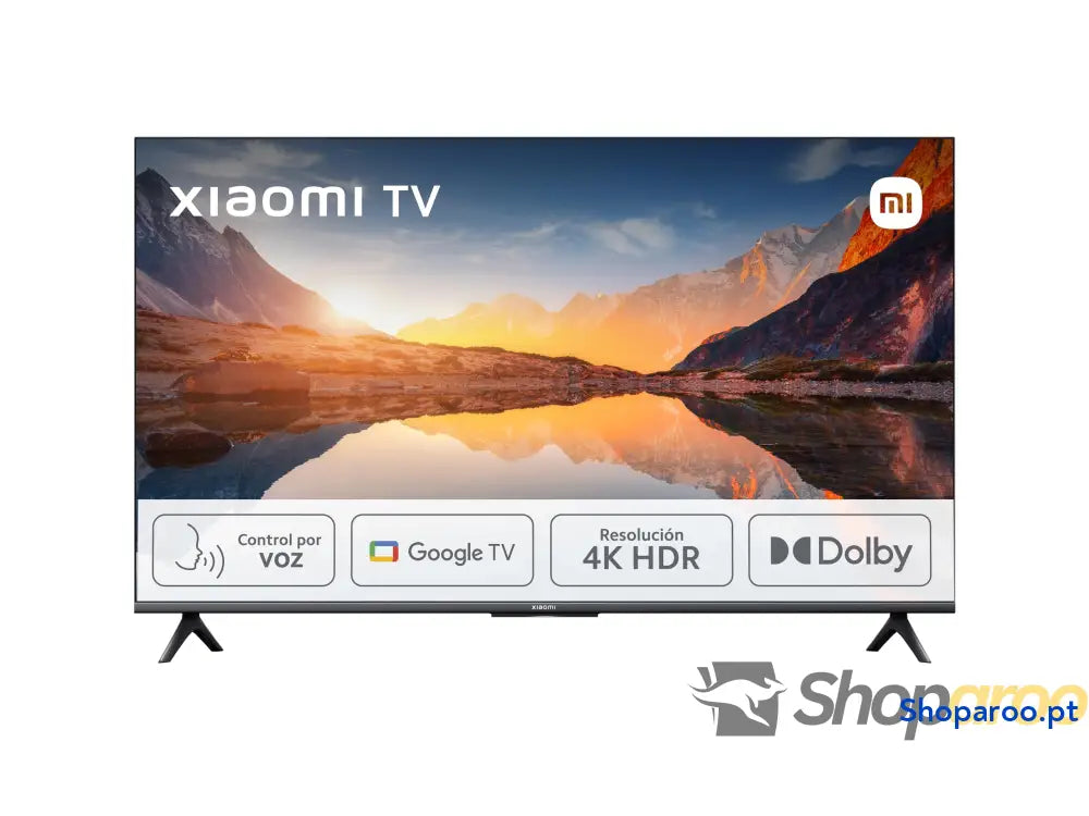 Xiaomi TV A 2025 32’’ Smart HD HDR Google controlo de voz Dolby preto
