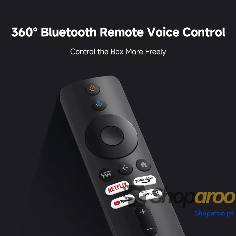 Xiaomi TV Box S (3ª geração) leitor multimédia de streaming 4K Ultra HD 2 GB RAM 32 memória Smart compatível com Google