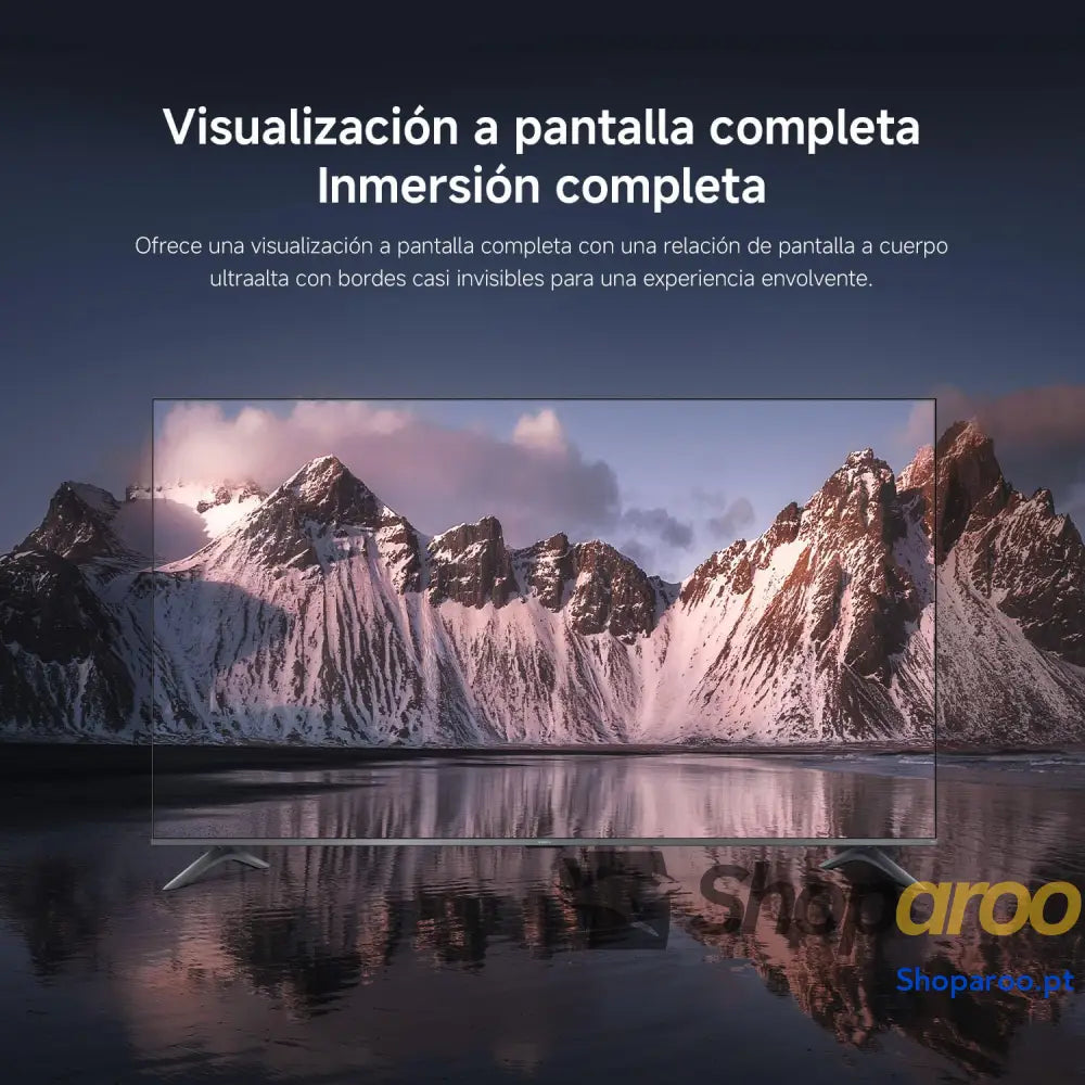 XIAOMI TV F 43 polegadas (109 cm) 4K UHD Smart Fire controlo por voz Alexa HDR10 MEMC 2 GB + 32 compatível com Apple