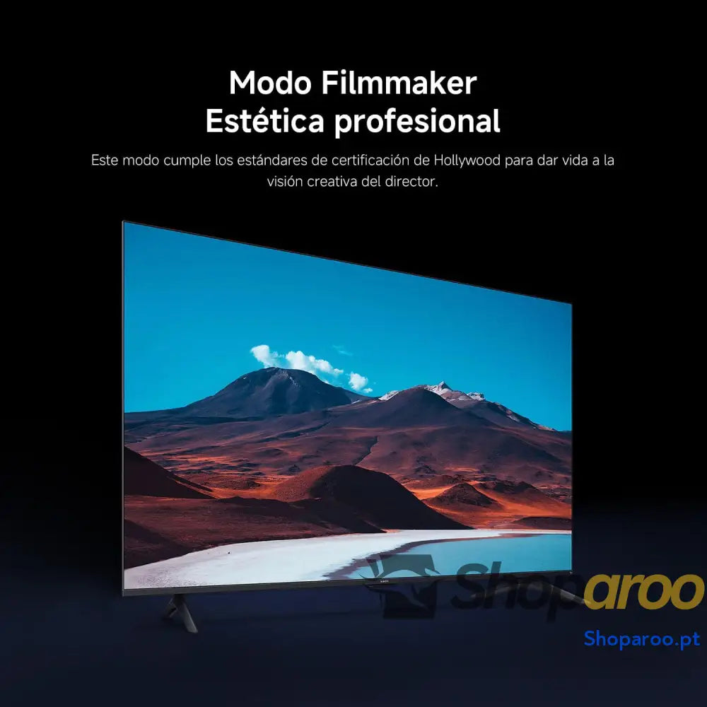 XIAOMI TV F 43 polegadas (109 cm) 4K UHD Smart Fire controlo por voz Alexa HDR10 MEMC 2 GB + 32 compatível com Apple