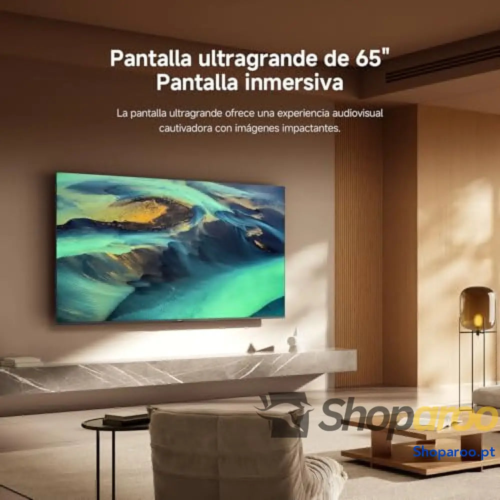 XIAOMI TV F 65 polegadas (165 cm) 4K UHD Smart Fire Alexa voice control HDR10 MEMC modo Game Boost 120 Hz 2 GB + 32
