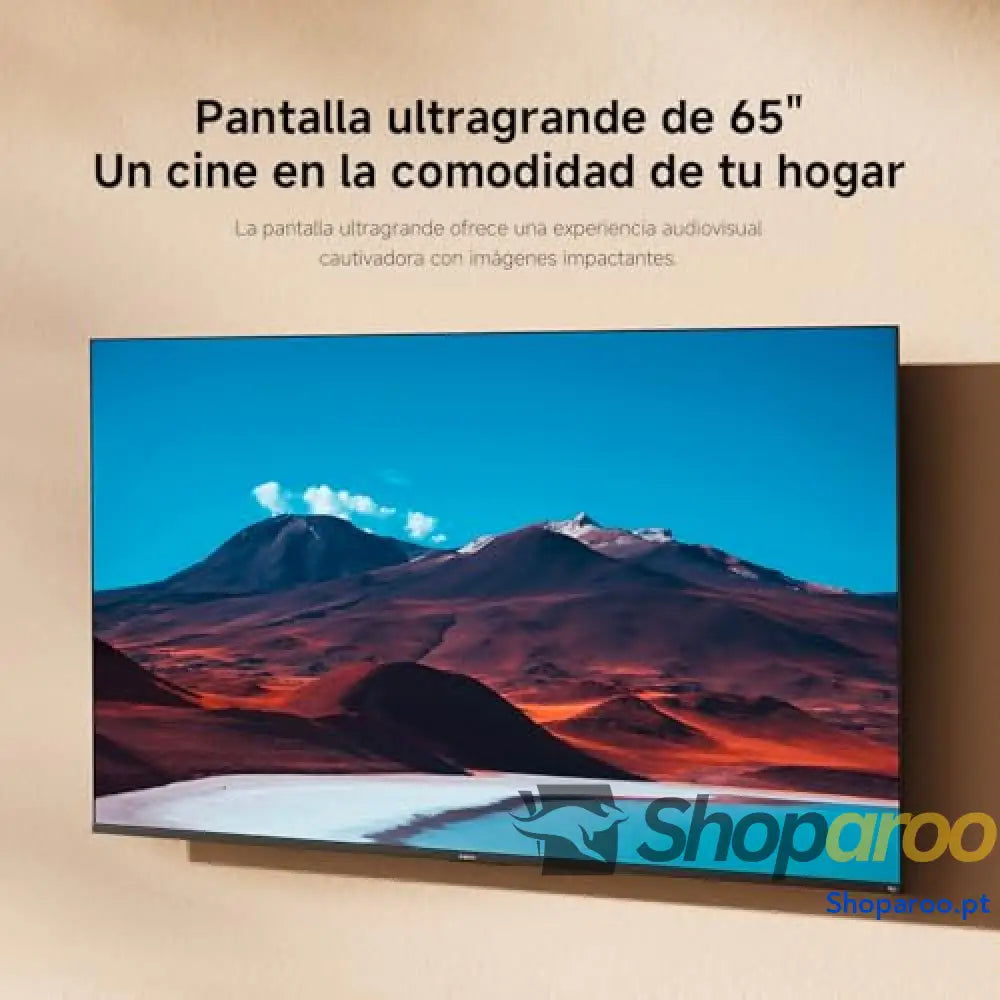 XIAOMI TV F 65 polegadas (165 cm) 4K UHD Smart Fire Alexa voice control HDR10 MEMC modo Game Boost 120 Hz 2 GB + 32