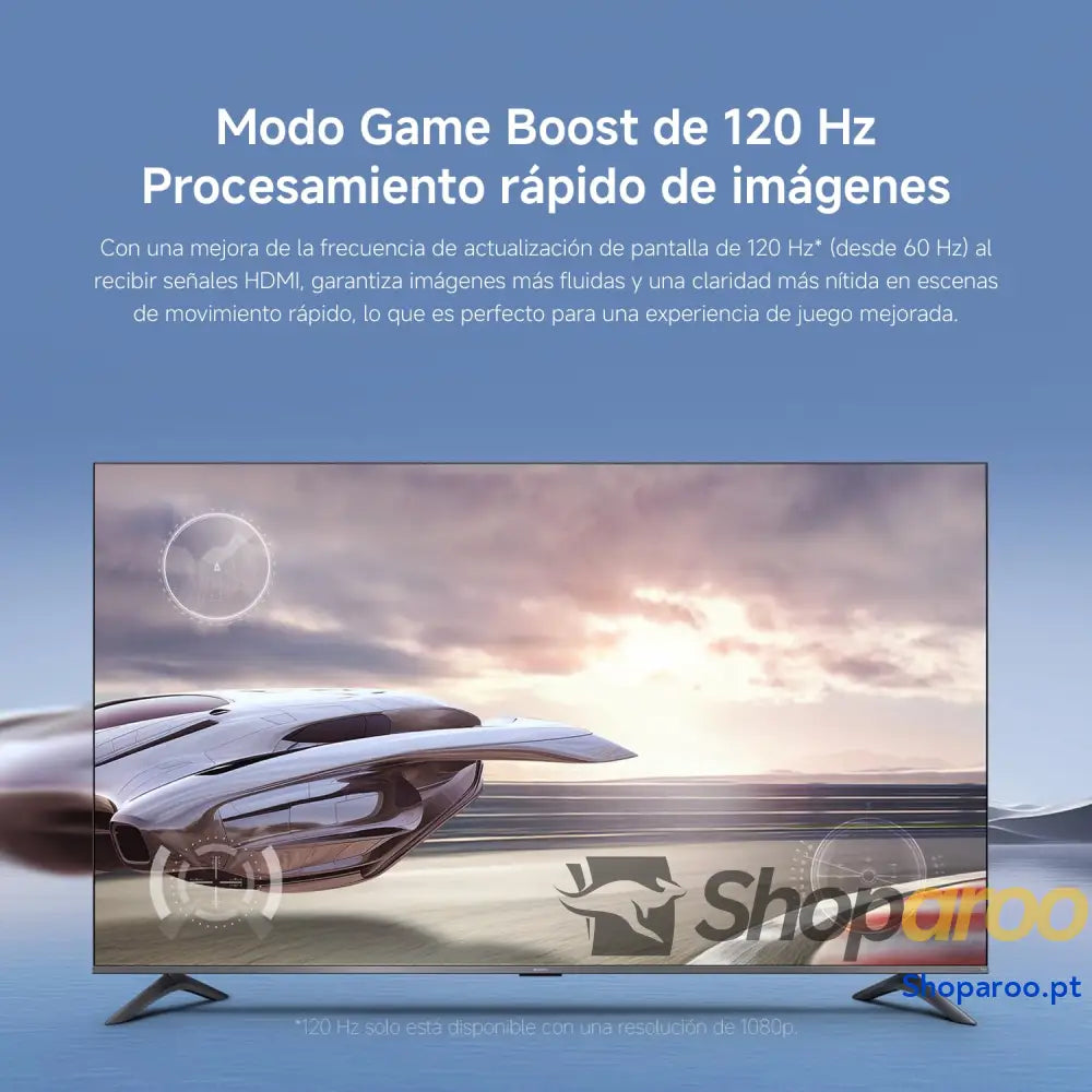 XIAOMI TV F 65 polegadas (165 cm) 4K UHD Smart Fire Alexa voice control HDR10 MEMC modo Game Boost 120 Hz 2 GB + 32