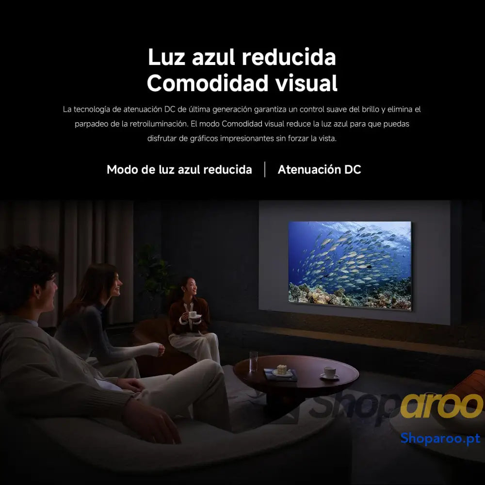 XIAOMI TV F 65 polegadas (165 cm) 4K UHD Smart Fire controlo por voz Alexa HDR10 MEMC modo Game Boost 120 Hz 2 GB + 32