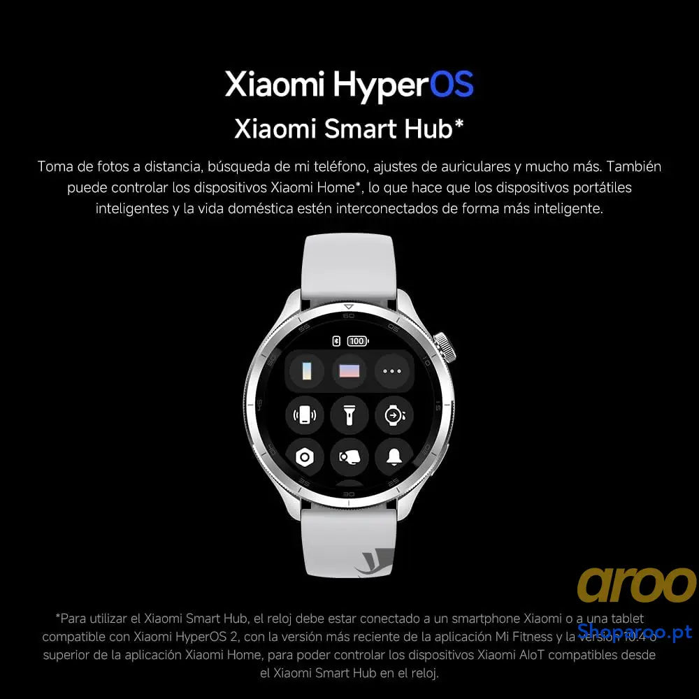 Xiaomi Watch S4 versão Bluetooth modo desportivo profissional avançado moldura de mudança rápida 2,0 ecrã AMOLED 1,43