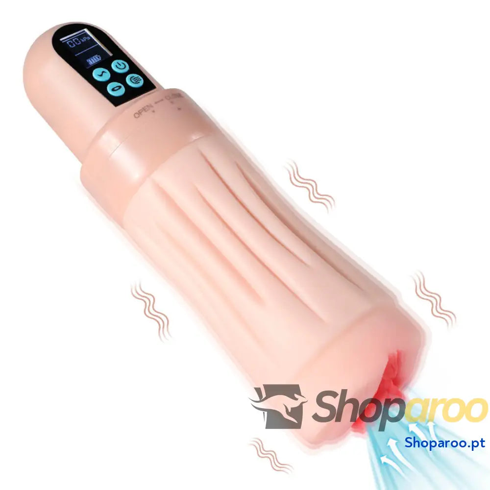 XISE - SUCTROKER V3.0 III MASTURBADOR VAGINA COM VIBRAÇÃO