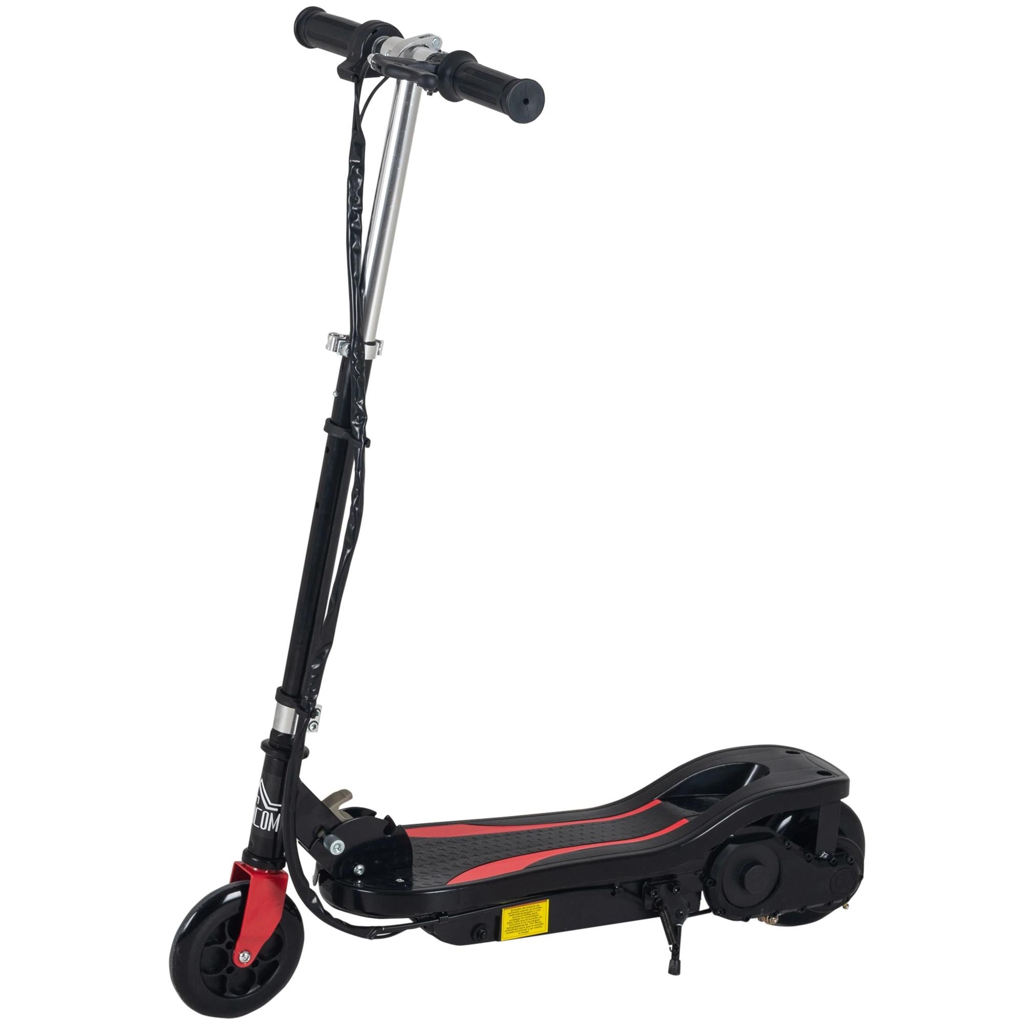 Trotinete Elétrico Dobrável Infantil com Altura Ajustável 50kg Preto