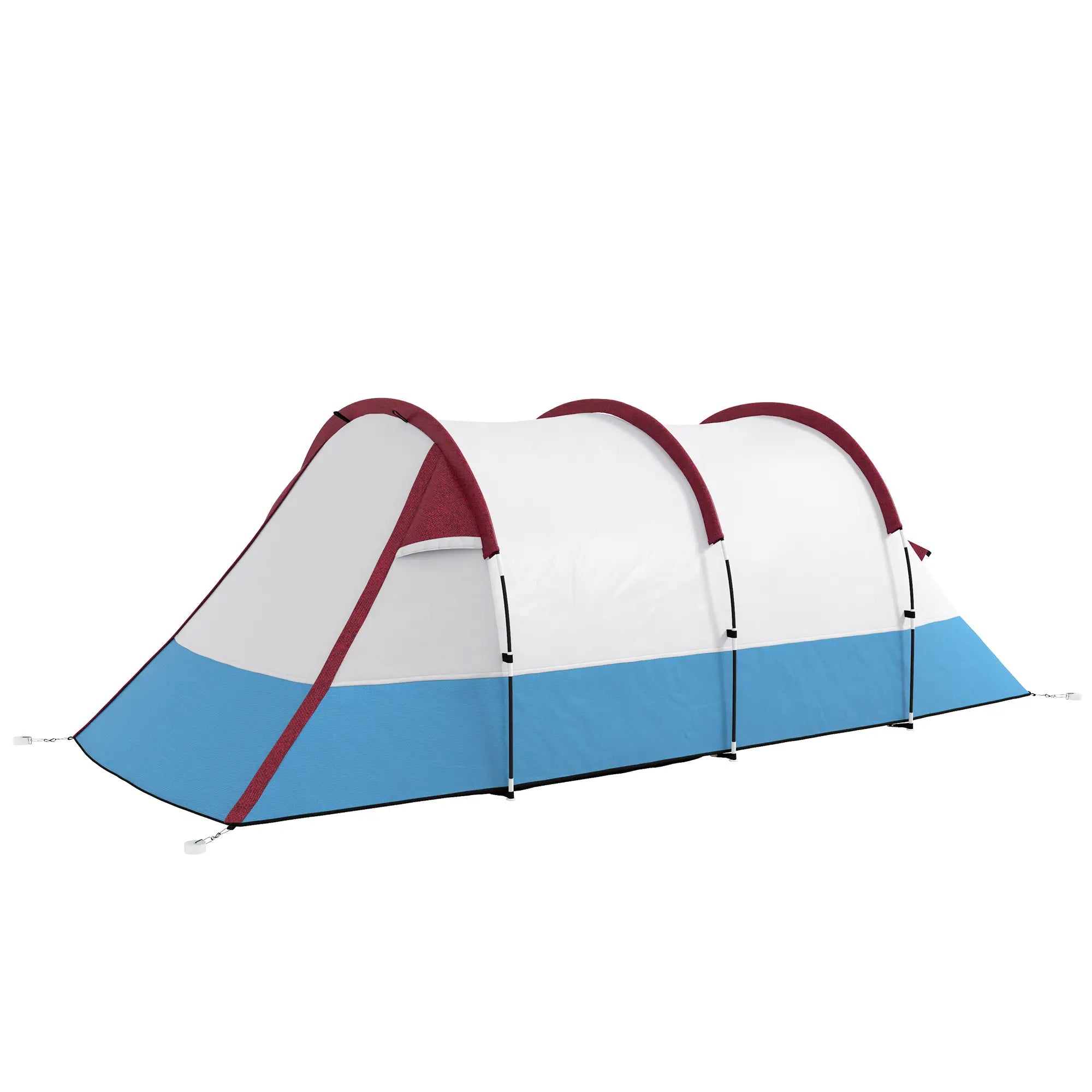 Tenda de Campismo Familiar para 2-3 Pessoas com Sala de Estar Impermeável