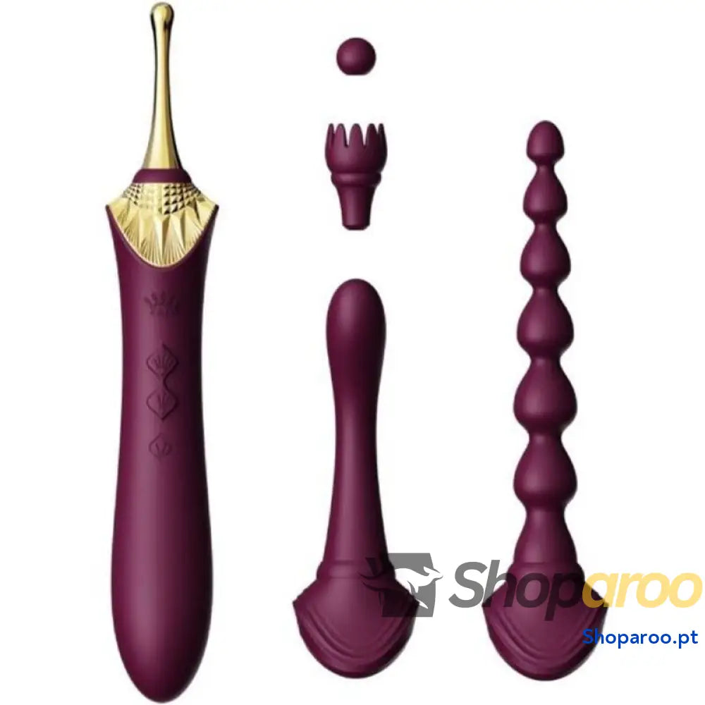 ZALO - BESS 2 CLITORAL MASSAGER PURPLE